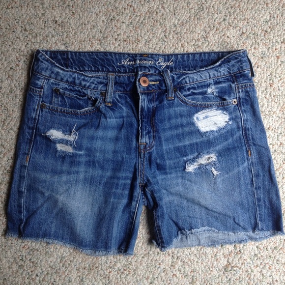American Eagle Outfitters Denim - AMERICAN EAGLE Cutoff Distressed Jean Shorts